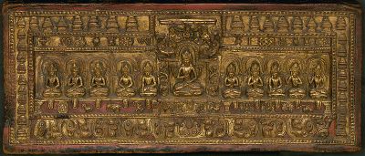 Tibetischer Buchdeckel